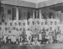Azeez (standing last row seventh from left) at Hindu Students' Movement at Matale in 1931