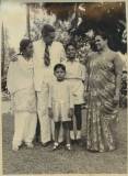 Azeez with family Marina, Iqbal, Ali and Ummu
