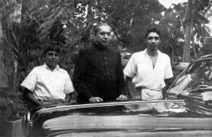 Iqbal, Azeez and Ali in 1961.
