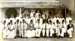 Reception to S.M. Aboobucker at Jaffna on his appointment as Justice of the Peace in 1943