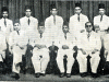 CMSF Committee of Management 1948. Seated (L-R): M. Rafeek, A.M.A. Azeez (Chairman), T.B. Jayah (President, BoT), H.S. Ismail (Secretary), M. Mathany Ismail & M.L.M. Mackeen. Standing (L-R): M.U.M. Saleem, A.J.M. Jameel, A. Raheman Hathy, M.H.M. Naina Marikar & M.H.S. Marikar.