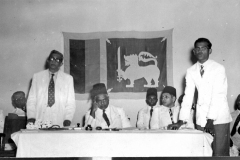 Inauguration of 7th Ramazan Appeal by A.N.De A Abeysinghe, Chairman, Urban Council, Negombo in 1951, presided by S.M.A. Raheeman, President of the Board of Trustees