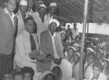 Azeez Visiting a Muslim School in Mombasa, Kenya 1954