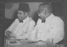 Azeez and Prime Minister Hon. D.S.Senanayake in 1951