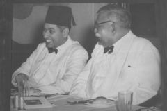 Azeez and Prime Minister Hon. D.S.Senanayake in 1951