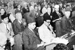 Azeez (leader) and Moulavi Abul Hassan from Ceylon at the World Muslim Conference in Karachi, Pakistan in 1951