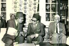 Azeez as witness at wedding of Prof. Rezvi Sheriff on 4.11.1973