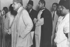 Hon. Ghulam Mohamed, Finance Minister of Pakistan at Zahira College in 1950