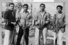 Zahira's Champion Marksmen in 1953