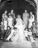 Ummu and Marina at the wedding of Sithy Fathima (Ummu's sister)