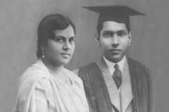 A.M.A. Azeez and wife Ummu Kuluthum