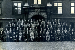 St. Catherine\'s College, Cambridge University, England in 1935 (Azeez is Second from left in standing first row)