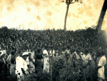 Visitors at Chengatpadai Farm in 1943