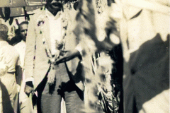 D.S. Senanayake at the Harvest Festival in 1943