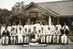 Staff at the Emergency Kachcheri, Kalmunai in 1942