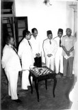 Opening ceremony of YMMA Conference Headquarters in 1956