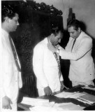 Lafir Cassim inducted as President, YMMA Conference in 1956