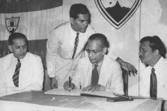 Prime Minister Hon. S.W.R.D. Bandaranaike at the YMMA Headquaters