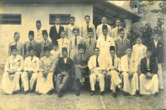 Azeez, President and Committee of the Y.M.M.A., Kandy in 1945