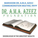 DR. A.M.A. AZEEZ COMMEMORATION MEETING 2024.