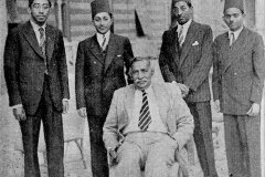 CMSF scholars of Al-Azhar University with Prime Minister Hon. D.S.     Senanayake in 1947