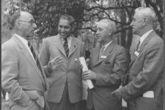 Azeez with Canadian delegates at Commonwealth Parliamentary Association Conference at Nairobi, Kenya in 1954.