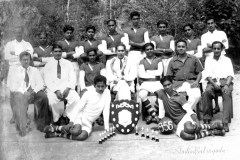 Azeez deputising for Prime Minister Hon. Sir John Kotelawela at Balangoda Club in 1956