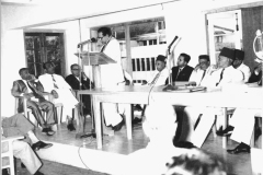 Azeez delivering the I.L.M. Abdul Azeez Birth Centenary Address at      the Moors\' Islamic Cultural Home on 27.10.1967