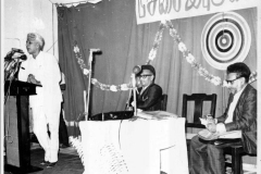 Azeez presiding at the Tamil Nadu Muslim Educational Conference in      Chennai, South India in September 1973