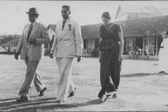 Sir Richard Aluwihare, IGP at Athletics Meet at Zahira College in 1950