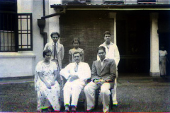 Standing: Abdulla Ismail, Raheema & Cassim Ismail<p>Seated: Ummu, Aboobucker & Azeez</p><p>(taken at</p>