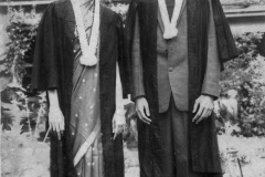 Marina Azeez BA (Hons) and Ifthikar Ismail BSc (Hons) in 1960.