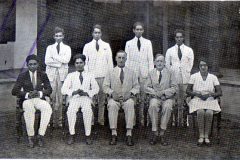 Committee of the Union Society, Ceylon University College 1930-31      <p>(Azeez is standing third from left)</p>