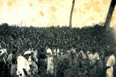 Visitors at Chengatpadai Farm in 1943